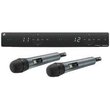 Sennheiser XSW 1-825 Dual-Vocal Set with Two 825 Handheld Mic - B Frequency