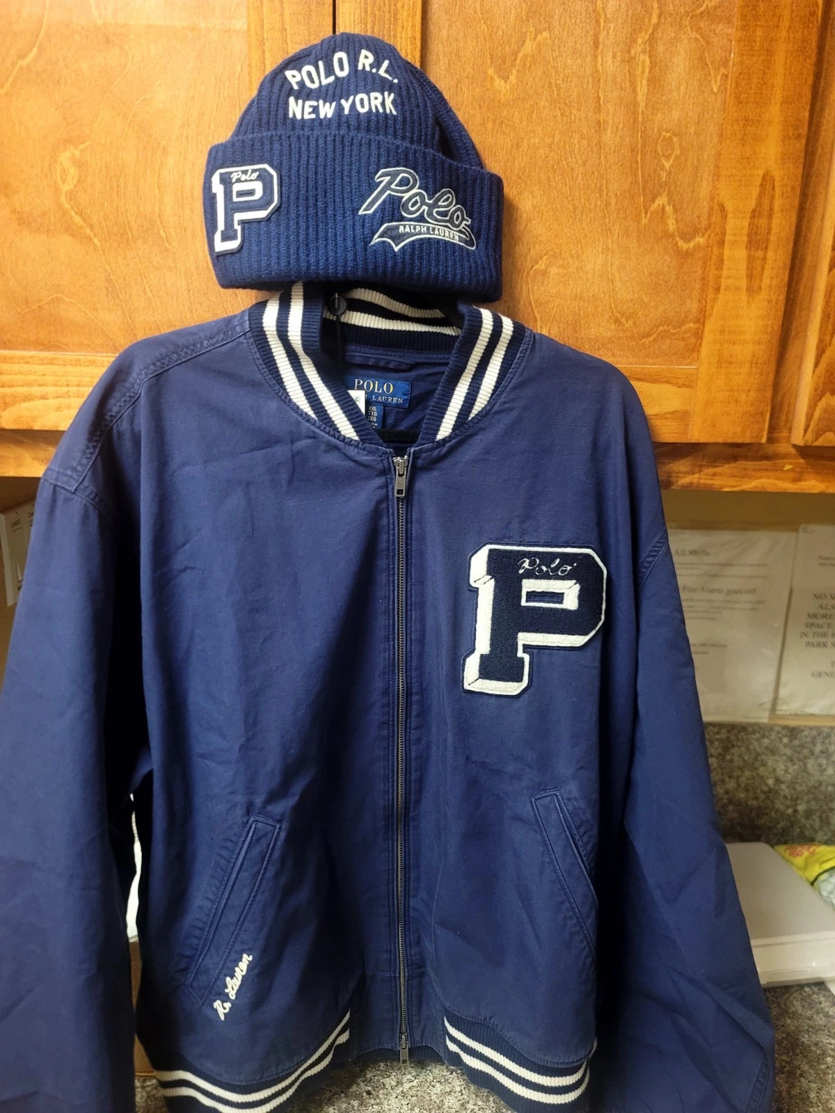 POLO RALPH LAUREN EMBROIDERED CANVAS PATCH JACKET SZ XXL BNWT $355.00 FREE SHIP - product detail image 10
