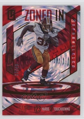 2016 Panini Unparalleled Zoned In Red /49 Matt Jones #ZI-4 n1u