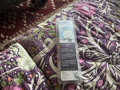 2 Philips Sonicare DiamondClean Zahnbürstenköpfe HX6064 