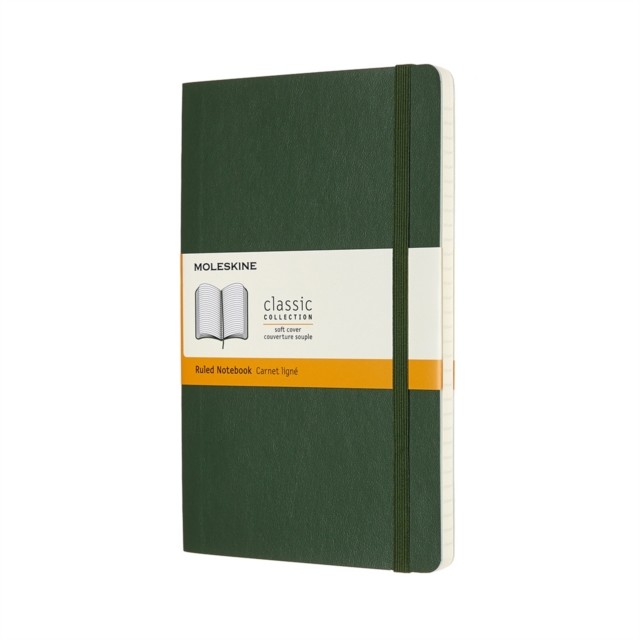 Moleskine Large Ruled Softcover Notebook Myrtle Green by Moleskine 8053853600011 - Image 8