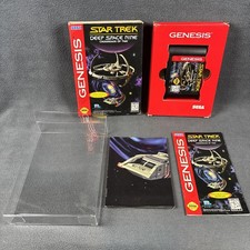 SEGA Genesis - Star Trek: Deep Space Nine - Crossroads of Time - CIB w/ Poster
