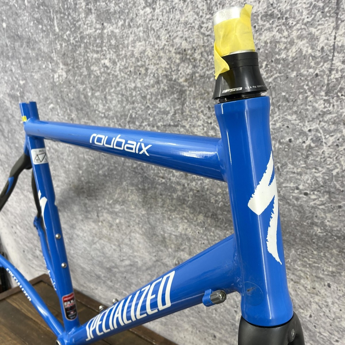 Specialized Roubaix Road Bike Frame 56 cm Blue Alloy Carbon 700c