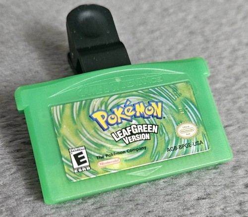 Pokemon Blattgrüne Version Original Nintendo Gameboy Advance NTSC USA - Bild 2 von 14