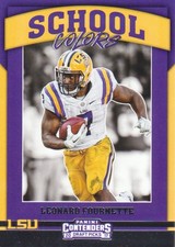 2017 Panini Contenders Draft Picks Football Cards School Colors: Pick From List
