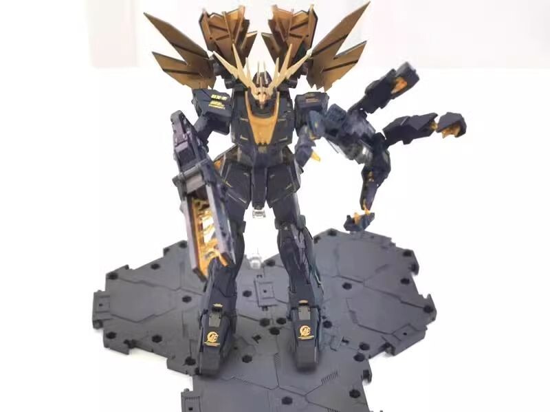 CG model Expansion Unit Armed Armor VN/BS black orange for 1/100