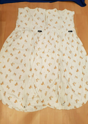 Alvi Schlafsack-SET 2x Sommerschlafsack Modell Tobias Teddy Gr.110 wie NEU  | eBay.de