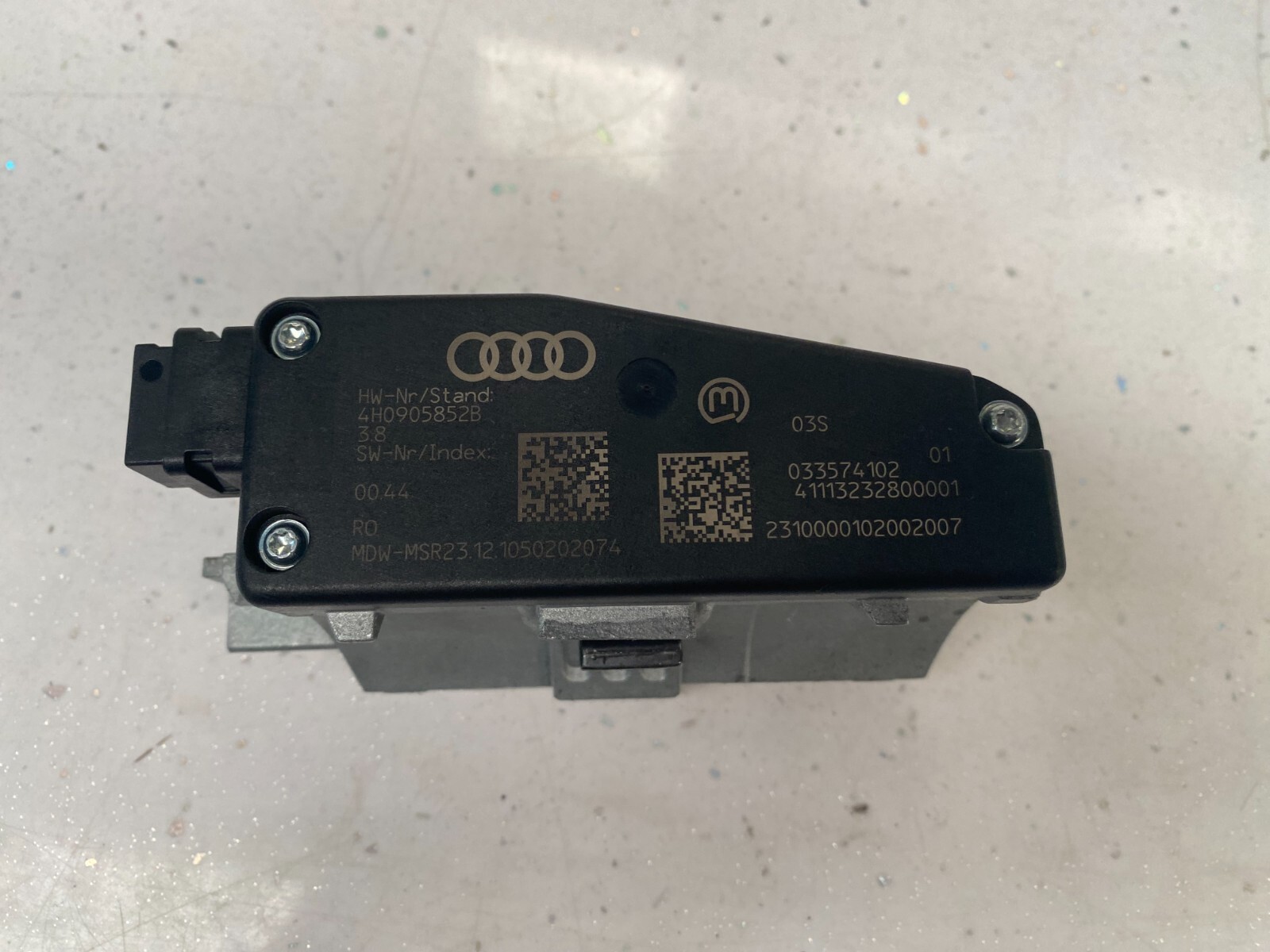 Audi A8 Steering Column Control Module 4H0905852B eBay