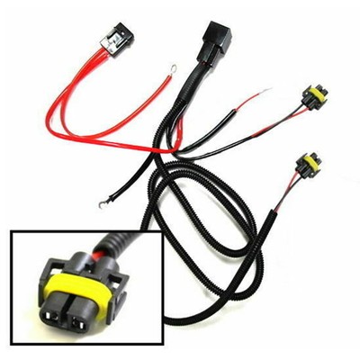 H11 0 Relay Wiring Harness For Hid Conversion Kit Add On Fog Lights Led Drl Ebay