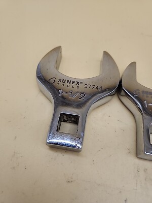 エニードープ　ワンナック SUNEX tools crowfoot Set Of 4, 1 1/2 97744, 1 1/4 97740,1-1/16