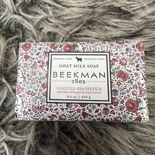 Beekman 1802 Honeyed Grapefruit Goat Milk Soap Bar 9 oz Brand New Sealed