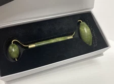 Facial Massage Jade Roller Slimming Face Body Eye Head Neck Beauty Best Tool 