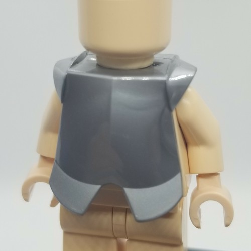 NEW LEGO | Minifigure Bodywear Flat Silver Breastplate Armor Plain Lot of x5 ea - Picture 2 of 4