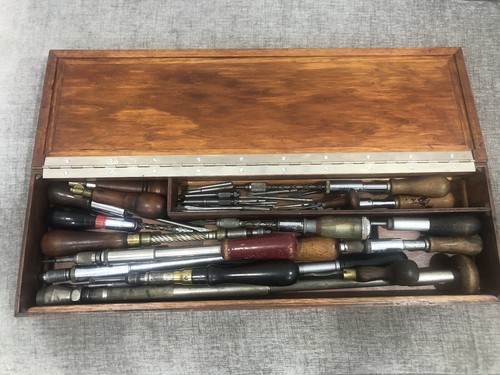 Vintage Screwdrivers Stanley Yankee Tyzack Millers Falls Turner Box Lot of 17 - Picture 2 of 24