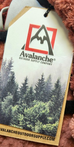 Avalanche Outdoor Supply Jacke mit Reißverschluss rot hohem Kragen Größe S - Bild 5 von 5