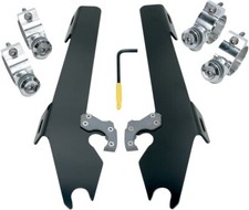 Memphis Shades Trigger-Lock Mount Kit for Batwing Fairing Black MEK1930