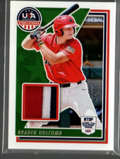 2022 USA Baseball Stars Stripes Prime #23 Braden Holcomb Jersey /25