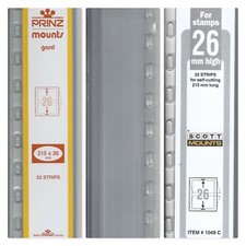 22 Prinz/Scott CLEAR Mounts 215 x 26 FREE U.S. Shipping w/$60 Order