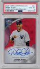 2026 Topps Chrome Black Derek Jeter Ivory Autographs (PSA 10)