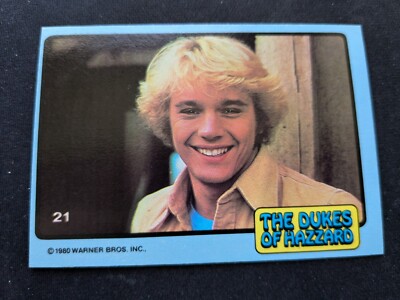 1980 Donruss The Dukes of Hazzard Card # 21 Beau - Portrait (EX)