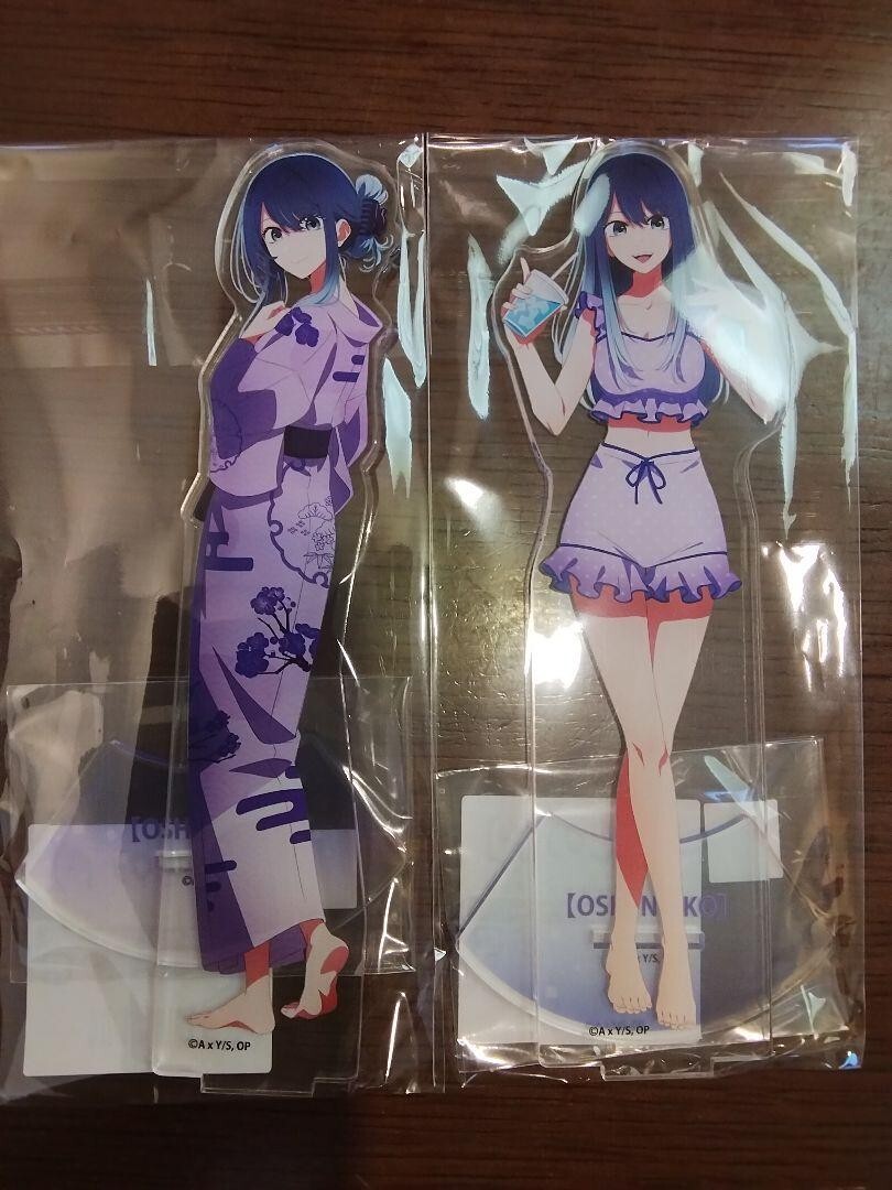 Oshinoko Gokurakuyu Acrylic stand set Akane Kurokawa Bath & Sauna