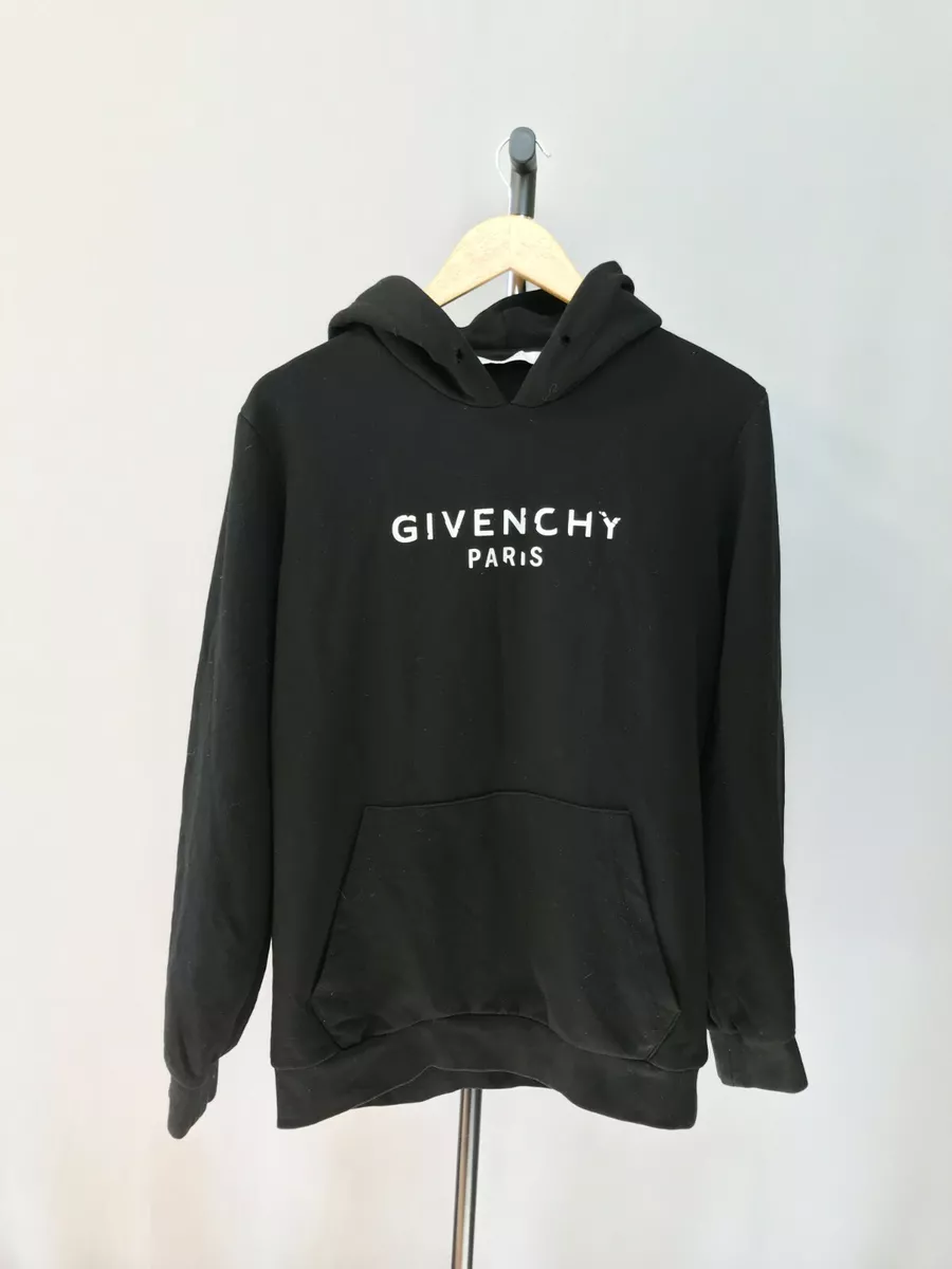 Givenchy Paris black hoodie woman girl cotton EXCELLENT condition