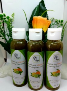 vitamin c powder face wash