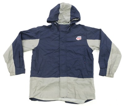 Rare VTG TOMMY HILFIGER US Ski Team Two Tone Color Block