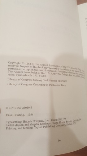 Rare US Army War College 2 Vol Hardcover Set Prudens Futuri Responsible Command - Picture 7 of 7