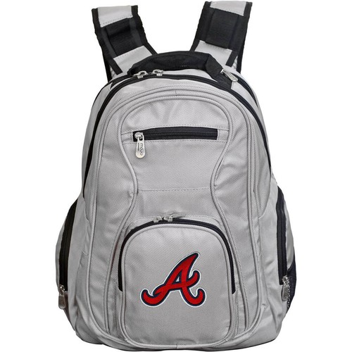 Atlanta Braves Laptop Backpack in Gray - 第 1/6 張圖片