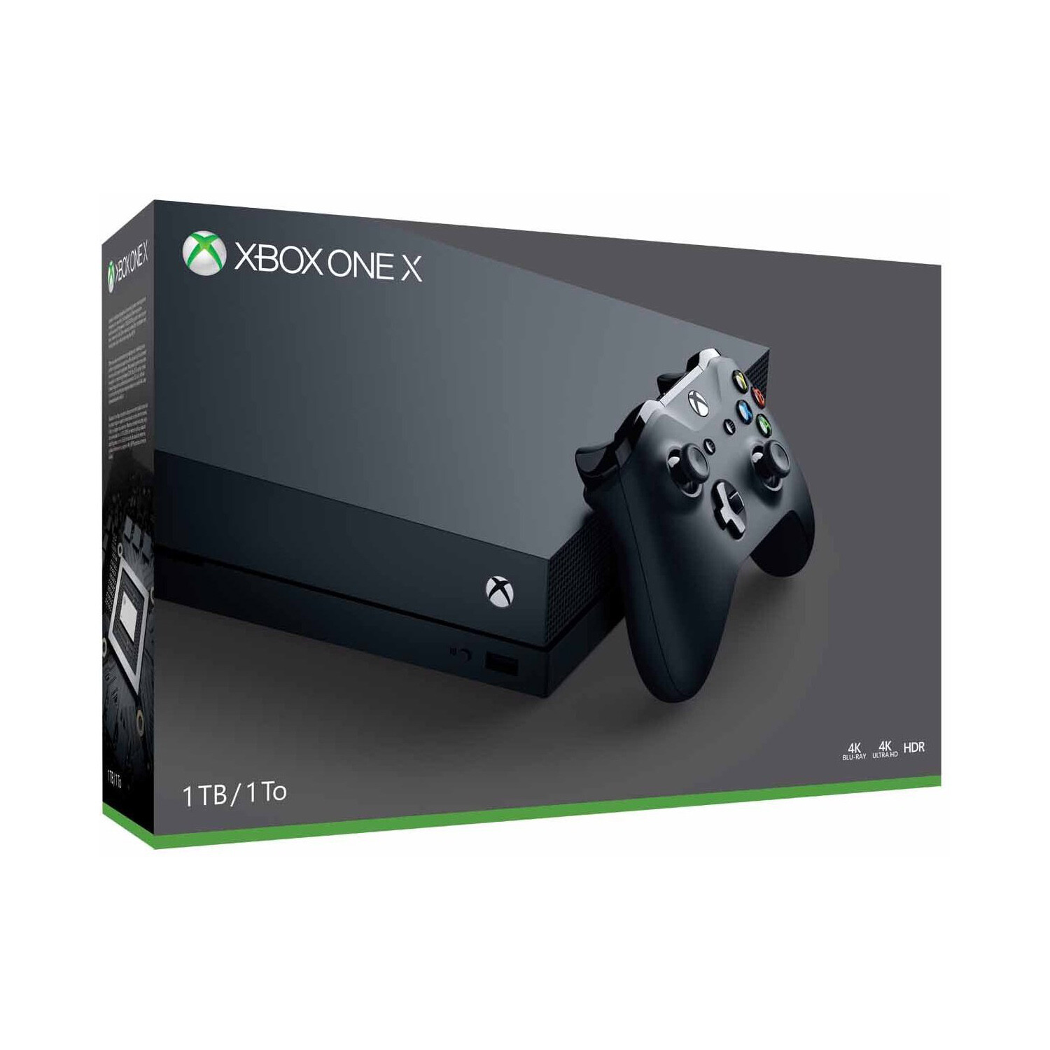 Microsoft Xbox One X 1TB Gaming Console 4K Ultra HD with Wireless  Controller | eBay