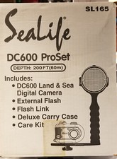 SeaLife Reefmaster DC600 Underwater Digital Camera Pro Set with Flash