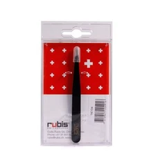 Rubis Slant Slanted Tip Professional Tweezer Swiss Made