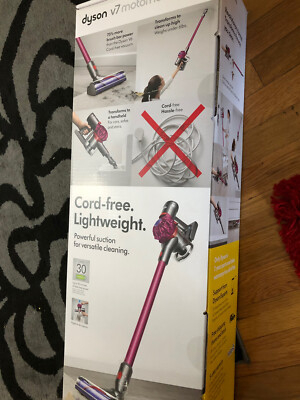 DYSON V7 Motorhead Cordless Vacuum - Fuschia
