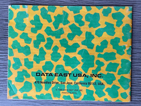 Cobra Command Nintendo NES Game Cartridge & Manual ONLY AUTHENTIC