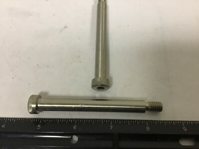 Qty (2) 3/8'' X 3'' Long Stainless Steel Shoulder Bolts