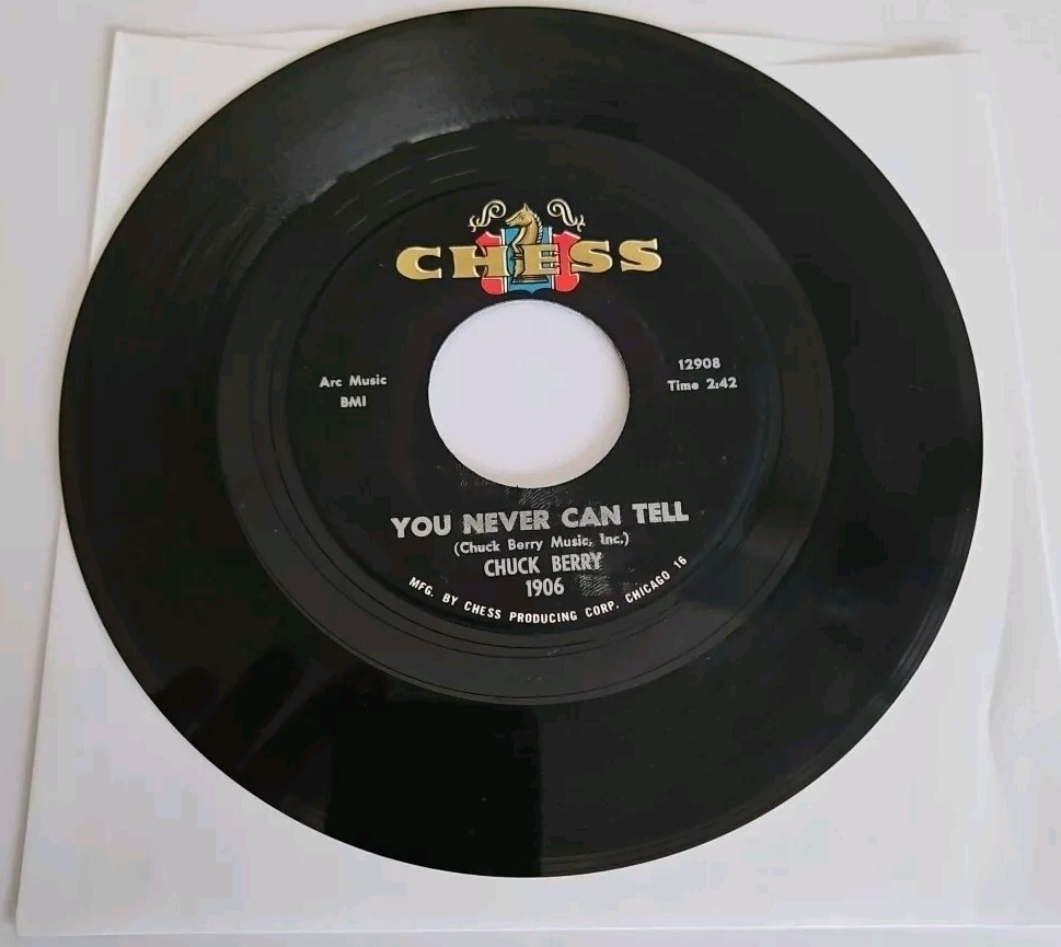 CHUCK BERRY: you never can tell / brenda lee CHESS 7