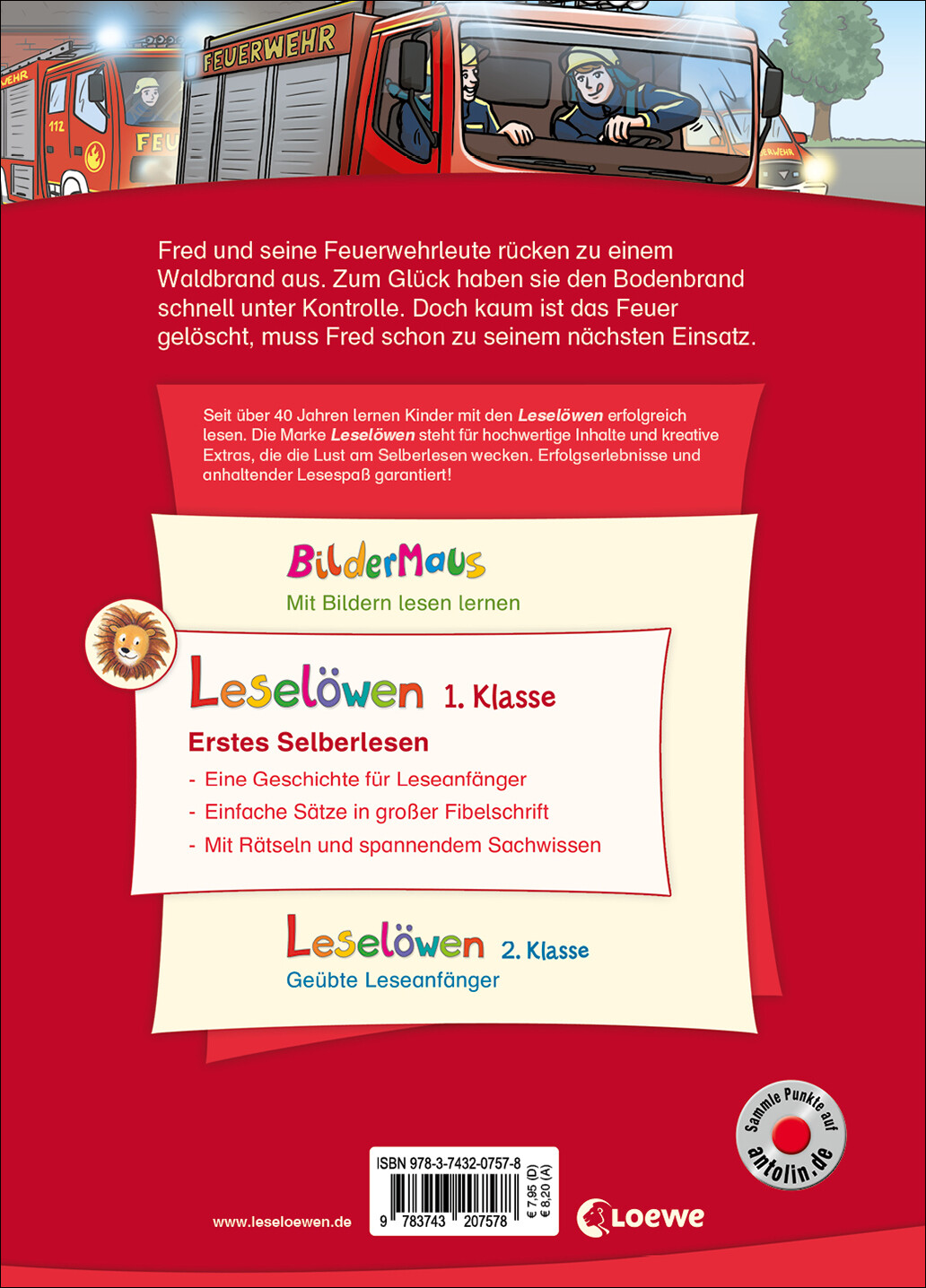 Thumbnail - Annette Neubauer; Loewe Erstlesebücher; Michael Böhm / Leselöwen 1.