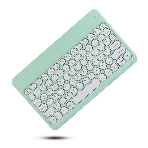 Wireless Bluetooth Touchpad Round Keyboard Mouse For IPad Android Samsung Tablet - Picture 28 of 62