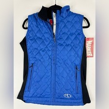 Nwt Marker Quilted Puffer Fleece Lined Ski Vest Womens Medium