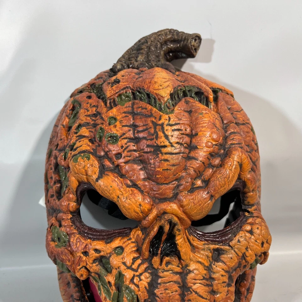 Dark Harvest Pumpkin Ani-Motion Mask Halloween California Costume Collection - Image 2 of 4