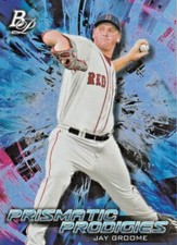 Jay Gromme 2018 Bowman Platinum Prismatic Prodigies Insert  PPP-9 Boston Red Sox
