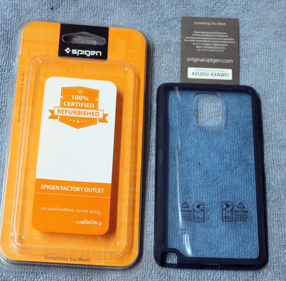 SPIGEN SAMSUNG GALAXY NOTE 4 BUMPER CASE - ESOL151014 — 第 3/3 张图片
