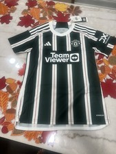 adidas 2023-24 Manchester United Women's Stadium Away Jersey Medium Size S