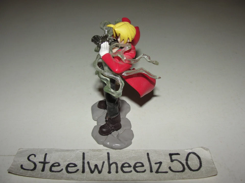 Figura Fullmetal Alchemist Edward Elric Bandai 3" Gashapon HG2 Anime Manga RARO Foto 2 de 4