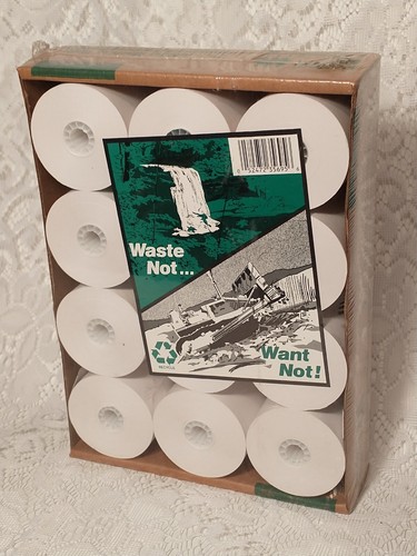 Perfect Print Green Tree Adding Machine Rolls Total 12 Office Supplies tblop1 - Picture 5 of 12
