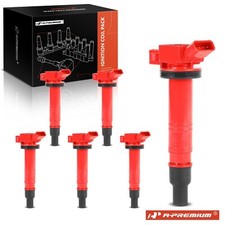 Bobina de encendido roja A-Premium 6x para Toyota Tacoma 05-15 Tundra 05-11 4Runner 4,0 L