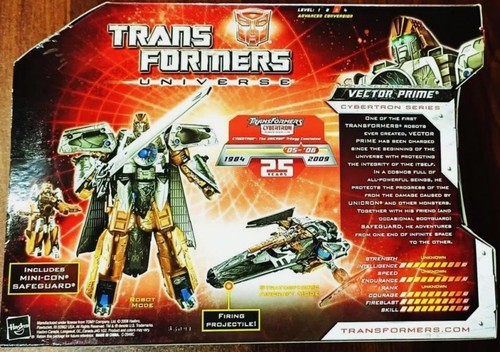 MINI CON SAFEGUARD VOYAGER TRANSFORMERS UNIVERSE VECTOR PRIME NEW - Picture 3 of 3