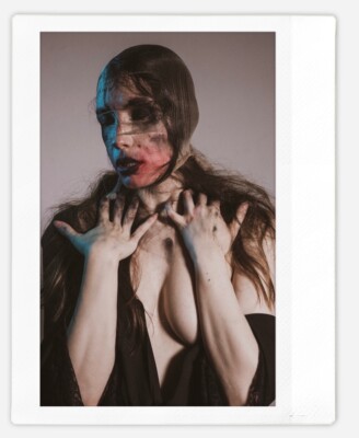 Art model Ana Instax Wide Instant Film Print
