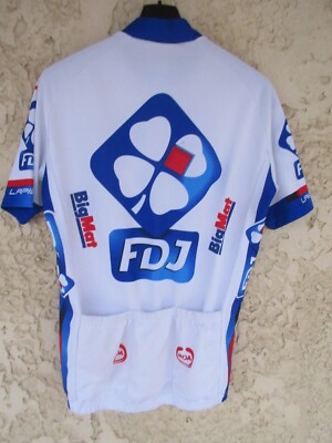 Maillot Cycliste FDJ BIG MAT 2012 – Équipe Française Des Jeux – Taille M – MOA